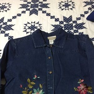 Coldwater creek jean jacket